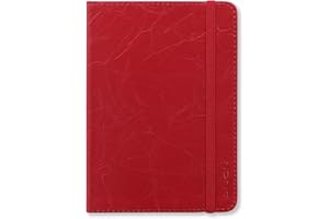 Letts of London Sovereign semaine A6 sur 2 pages multilingue Red 2024