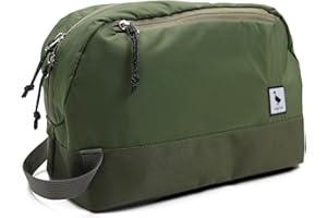 KalgoTeal Reise-Waschbeutel 8L, Große Packtasche mit wasserdichtem TPU-Feucht-/Trockentrennfach