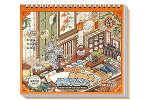 3D Klistermärkesscenbok 10 Set DIY Söta Och Roliga Samlingscollage