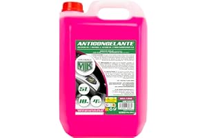 Frostskyddsmedel/motorkylmedel MTK 10%, -4 °C, rosa, 5 liter