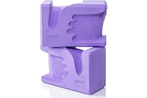 WRIST BUDDY Yoga Blocks | Engineered to Help Wrist Pain, Comfort, and Grip Strength | Prime Support for Balance Fitness and Exercise | All EVA Foam Blocks Yoga Accessories Set | Great Summer Gifts