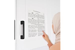 ZIKR 5 stickers pour apprendre la prière, les ablutions, les douas et le dhikr | autocollants muraux transparents en vinyle | décoration et art islamique | idéal cadeau pour musulman, converti, ramadan