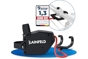 ‎LAINFELD LAINFELD Kinder Fahrrad Abschleppseil | 2,5 Meter Abschleppsystem | Universell passend | Zugsystem Fahrrad Kinderfahrrad Abschlepp Seil Follow me
