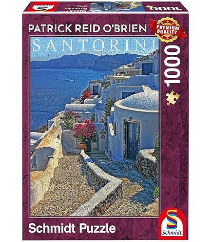 Schmidt Spiele Puzzle 1000 Pezzi - Patrick Reid O'Brien, Qualità Premium Con Pezzi Ben Incastrati, 59585, Per Adulti E Ragazzi 12+ - 2