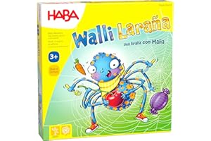 HABA 306571 - Walli Laraña, Juego Infantil de Mesa de motricidad. Más 3 años