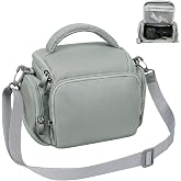 Ainiv DSLR Camera Bag, Waterproof and Shockproof Camera Bag SLR (Grey) | Adjustable Shoulder Strap, Photo Accessories Bag, Ca