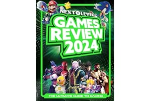 Next Level Games Review 2024: A bumper, illustrated, and annual gaming guide packed with over 150 video games – plus a special eSports chapter – the perfect gift for teens and adults!