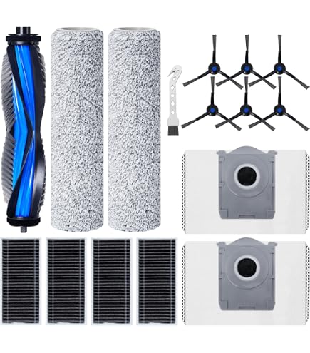 Kit 20 Pièces Rechange Ecovacs Deebot T50 Pro - Filtres, Brosses, Sacs | Accessoires Aspirateur Robot