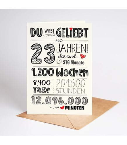 Traditionelle Geburtstagskarte Für Die Beste Freundin – Großformatig 23,5 X 16,5 Cm Von Words 'n' Wishes