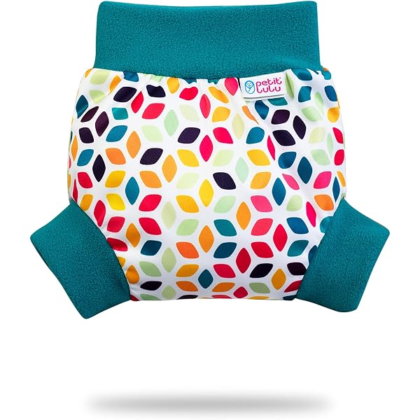Petit Lulu Copripannolino PUL Taglia L - Impermeabile Per Pannolini Di Stoffa 9-13 Kg - Foto 4