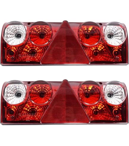 Kit Fanalini Posteriori Aspöck Multipoint IV Per Rimorchio - Luci Destra E Sinistra Con Omologazione E, IP64 - Foto 6