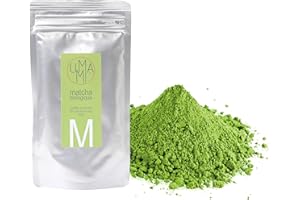 Umami Paris - Poudre de thé vert Matcha Bio Japonais 100% - Qualité Prémium 50g - Uji, Japon - Japanese Organic Matcha Green Tea 100% - Pour boissons, latte, frappuccino
