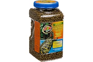 ZOO MED Aquatic Turtle Food ZM113 Foder för reptiler, Brun, 1,27 kg