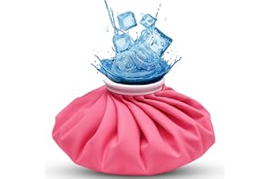 DR. ARTHRITIS Borsa del Ghiaccio e dell’Acqua Calda Ideata da Medici – Per Impacchi Freddi e Caldi – Borsa Ghiaccio Morbida e Impermeabile per Infortuni a Ginocchio, Collo, Polso (Taglia Grande, 28 cm, Rosa)
