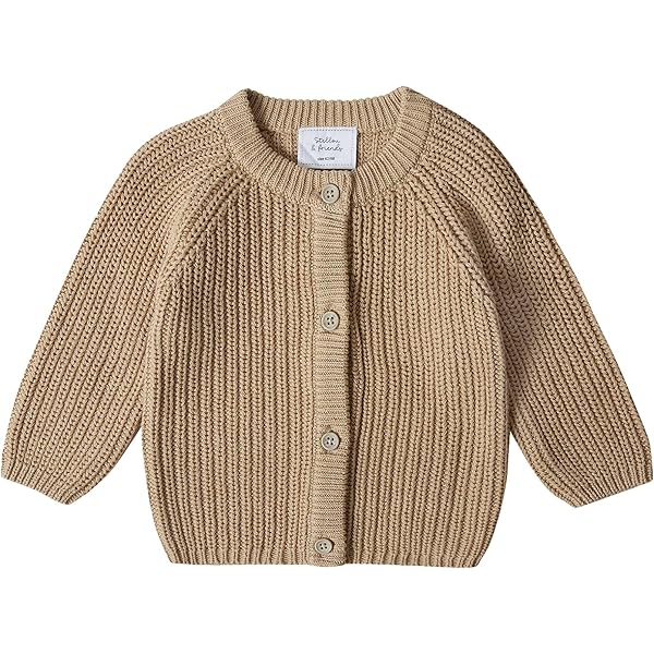 Ayana Mädchen Taufmantel – Strickjacke In Ivory, Mit Umschlagkragen Und Knopfleiste, Größe 80