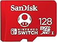 SanDisk microSDXC UHS-I card for Nintendo 128GB - Nintendo licensed Product, Red