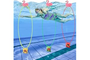 YeahBoom Pierścień do nurkowania dla dzieci, 3 duże pierścienie do nurkowania, zabawka do pływania pod wodą, zabawka do pływania pod wodą, zabawka do pływania pod wodą, zabawka dla dzieci, zabawka na