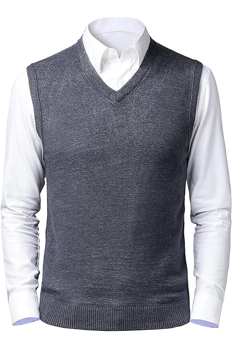 Sweater Vest Men's V Neck Sweaters Amazon Sweater Vest Men