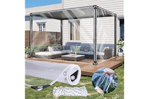 BNDDUP Transparente Plane mit Ösen, wasserdichte Eva Plane 0.30mm Abdeckplane 1.5x2M Durchsichtig Plane Wetterfeste Reißfest 300 g/m² für Außen Vorhänge Pavillon Carport Dach Terrassen Gewächshäuser