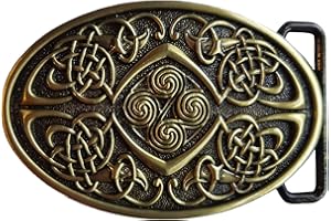 Shirtmatic Boucle de ceinture boucle croisée noeud celtique celtique nœud tribal ornement celtique