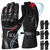 RIDEIRON Winter Motorcycle Gloves Men Women, Windproof, Lightweight and Warm with Touch Screen for Motorcycling, Hiking and O
