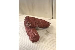 SANS NAZUSA 2 Bâtons de 25 g de salvia apiana, purificateur d'air Puissant purificateur d'énergies, rouge, sang de dragon, Californie