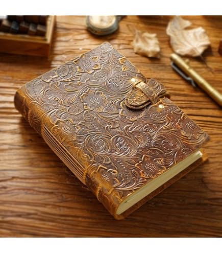 Moeder van de aarde dagboek, Boom van het leven Vintage Lederen Journal, notitieboek, wicca dagboek, gedrukt blanco spreukenboek van schaduwen 7 x 5 dagboek