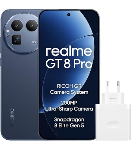 realme GT 8 Pro 12GB+256GB Urban Blue INT+NFC RMX5210 EU: Amazon