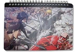Great Eastern Entertainment Cuaderno - Attack on Titan - New Attack Toys Anime Licenciado ge43166