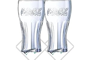 ROXLEYLTD Roxley Cola X2 - Vasos de pinta grandes de 623.7 g