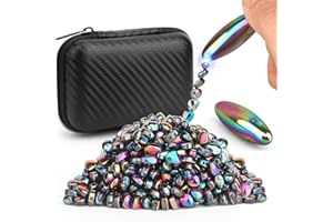 MECHANIKER Fidget Magnet Ferrite Putty, Cool Slime Gadget, Magnetic Stones With Rattle Snake Eggs, Anti-Anxiety Desk Decor for Office, Stress Relief & Science Kit Gift