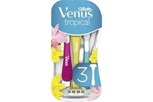 Gillette Venus Tropical Rasoirs Jetables pour Femme 3 Pièces - Lot de 2