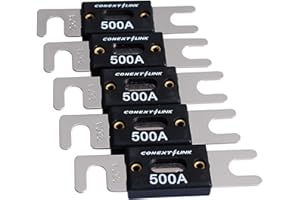 Conext Link ANL500-5 Nickel 500 Amp ANL Fuse 5 Pack
