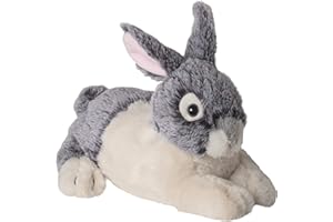 Warmies - Peluche di calore - Coniglio - 1 pezzo, grigio, bianco