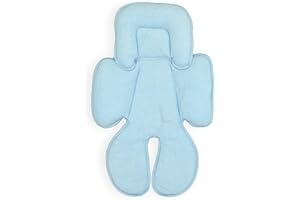 OLO BABY OLOBABY Total Body Support Infant Snuzzler Reducer Head and Body Support Anti allergic Terry Cotton (baby blue)