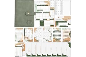 ‎BIROYAL BIROYAL Geld Sparen Challenge Buch mit 6 Sparchallenge - A6 Budget Planner Deutsch - Spar Challenge Budgetplaner mit 7 BudgetSheet, 7 Kategorien, 8 Hüllen, 1 Budgetübersicht & Bargeld Tracker