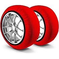 Calze Da Neve Per Auto Easy Go - Omologate EN 16662-1, Taglia XL, Per SUV, 4x4, Camper - Foto 6