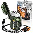 lafagiet USB Rechargeable Lighter, Waterproof Dual Arc Lighters for Camping Hiking Outdoor Survival Kits (F13-Cmouflage)