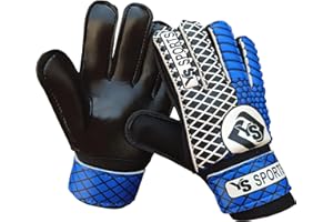 YSCARE Sports Football Gants de Gardien de But de Football pour garçons, Enfants, Jeunes Gants d'entraînement de Football avec Paume Super adhérente