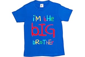Fancy A Snuggle I'm The Big Brother Funny Kids Boy Girl Cotton Short Sleeve T-Shirt Sizes 1 Year Old - 14 Year Old