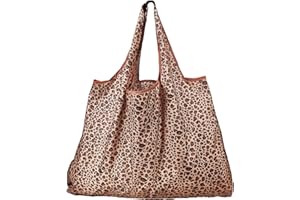 BEEFLYING 3 pezzi sacchetti della spesa pieghevoli in nylon riutilizzabili borse della spesa per il riciclaggio impermeabili