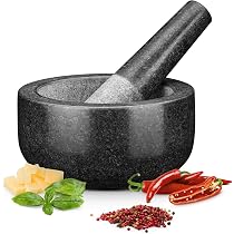 Italian White Marble Mortar And Pestle - 10cm Handmade Classic Design For Kitchen & Herb Grinding - View #9