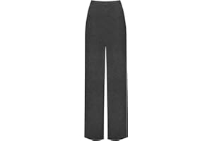 WearAll - Pantalon 'Palazzo' évasé et élastiqué - Pantalons - Femmes - Grandes Tailles - 44 à 54