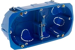 MAGLITE BLM - MULTIMAT caja empotrable doble pata metálica 67x40 distancia entre ejes 71