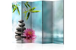 BIOMBO B&D XXL murando Biombo 225x172 cm de Impresion Unilateral en el Lienzo de TNT Decoracion Foto Biombo de Madera con Imagen Impresa Separador Grande Home Office b-B-0192-z-c