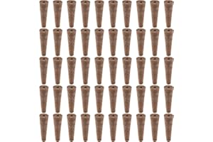 Tagtight 50 Pack Samen Wachstumsschwämme, Samenkapseln Ersatzwurzel für Hydroponisches Anzuchtsystem, Hydroponik Saatkulturmedium, Wurzelwachstumsschwämme