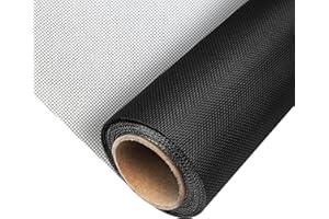 MAGZO Wire Mesh 3Metre x 120CM, High Density 304 Stainless Steel Mesh for Insect and Rodent Protection, Metal Nets for Windows, Black