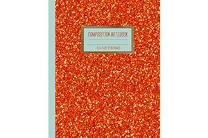Composition Notebook: Taylor Inspired Showgirl Notebook Journal | 7.5 x 9.25" | 110 Pages | College Ruled