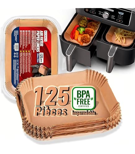 Moules Silicone Air Fryer Ninja SL400EU Papasgix - 100 Pièces - Pour Four Air Ninja Double Stack