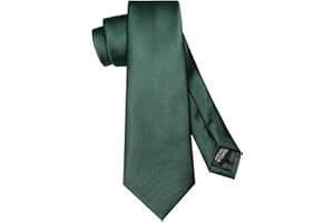 JEMYGINS Cravatta Monocolore da Uomo con Una Vasta Gamma di Colori - 7 cm